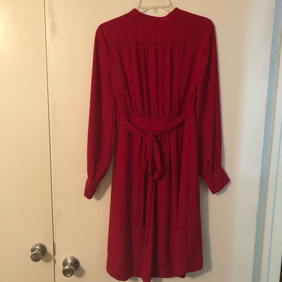 BCBGMAXAZRIA Fabiana Long Sleeves Prairie Dress - Picture 7 of 8